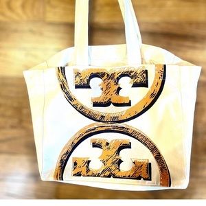 Tory Burch Canvas Beach Bag